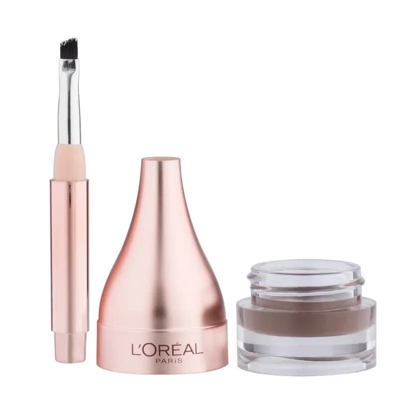 Tinta de Cejas L'Oréal París Paradise Pomade Extatic Tono Brunette