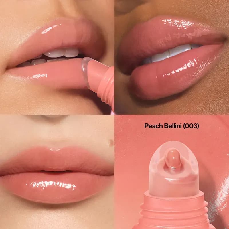 Bálsamo Para Labios Glimmer Lip Treat Balm + Mask Peach Bellini