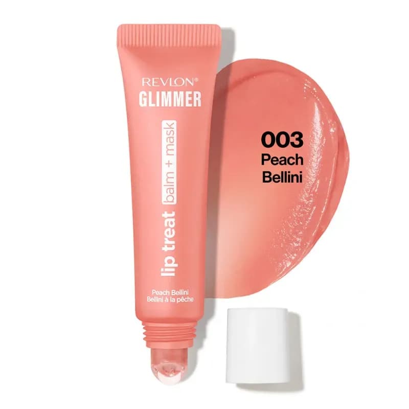 Bálsamo Para Labios Glimmer Lip Treat Balm + Mask Peach Bellini