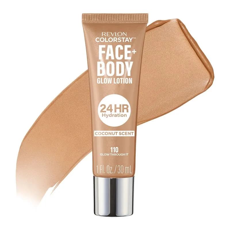 Color Stay Face + Body Glow Lotion Tono 110