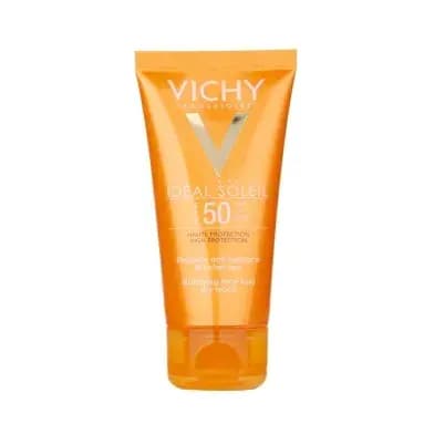 Protector Solar Vichy Ideal Solei Ip50 Crema Toque Seco x50ml