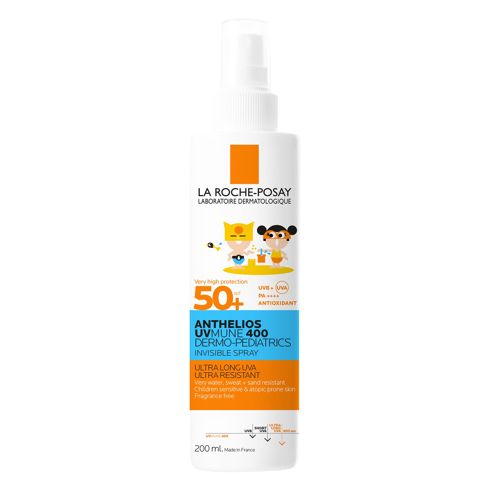 Protector Solar La Roche-posay Anthelios Shake Spray SPF +50 x200ml