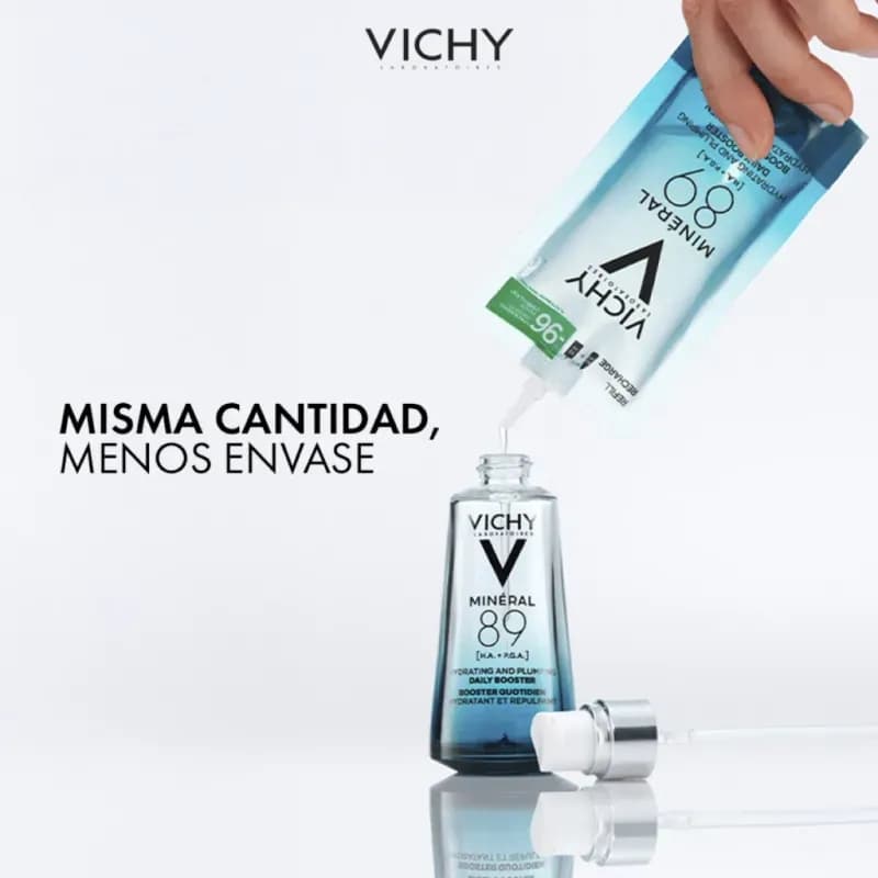 Vichy Mineral 89 Hidratante Facial Booster Refill x 50ml.