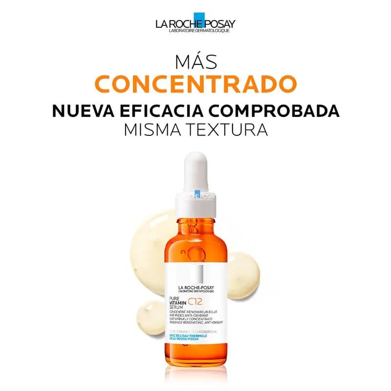 Serum Pure Vitamin C12 De La Roche Posay x 30ml.