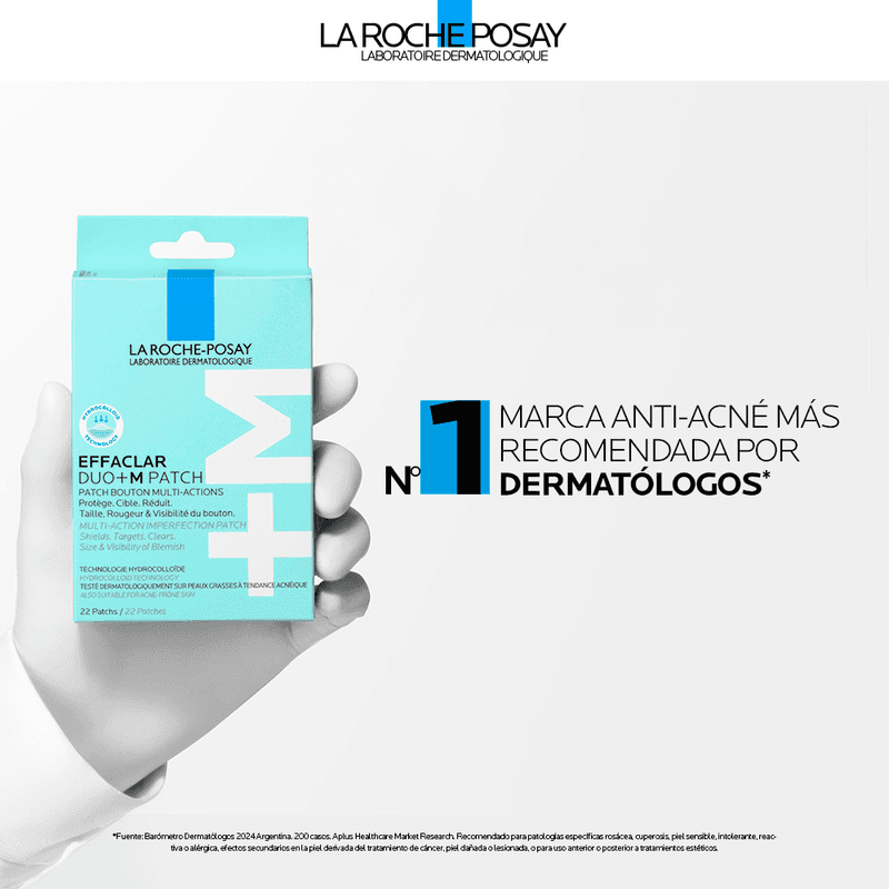 Effaclar Duo+M Parches x 22uni.