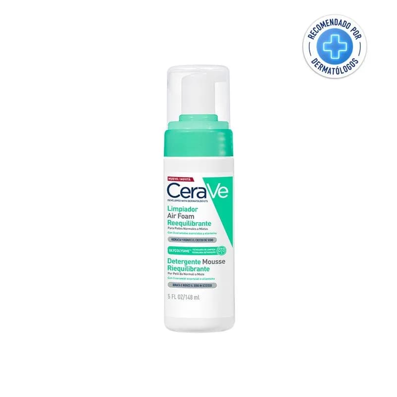 Air Foam Limpiador Facial Reequilibrante X 148 Ml