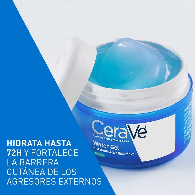 Cerave Water Gel Hidratante Ácido Hialurónico x 48ml.