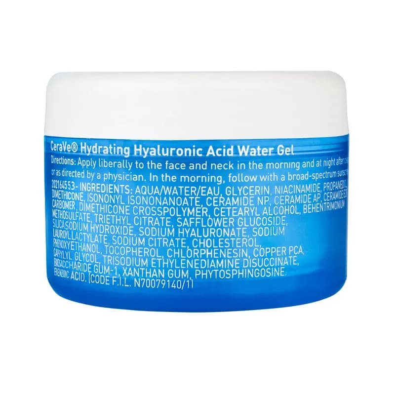 Cerave Water Gel Hidratante Ácido Hialurónico x 48ml.