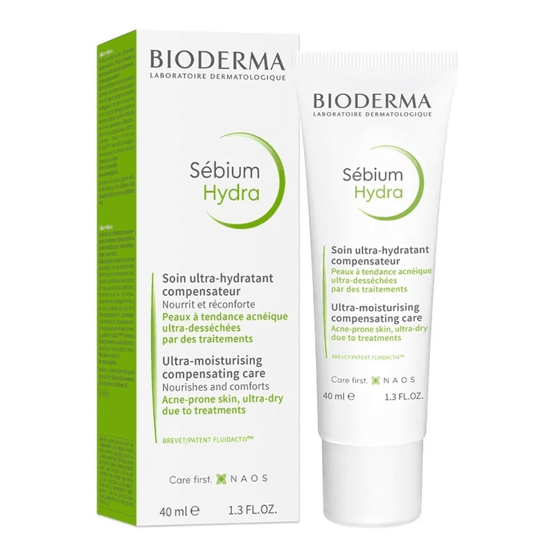 Crema Hidratante Piel Acneica Bioderma Sébium Hydra x 40ml.