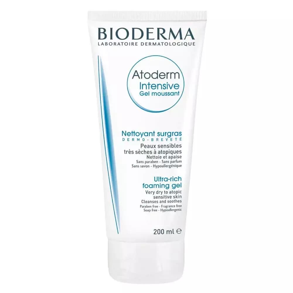 Bioderma Atoderm Intensive Gel Moussant Con Poder Hidratante Para Pieles Secas x 200ml.