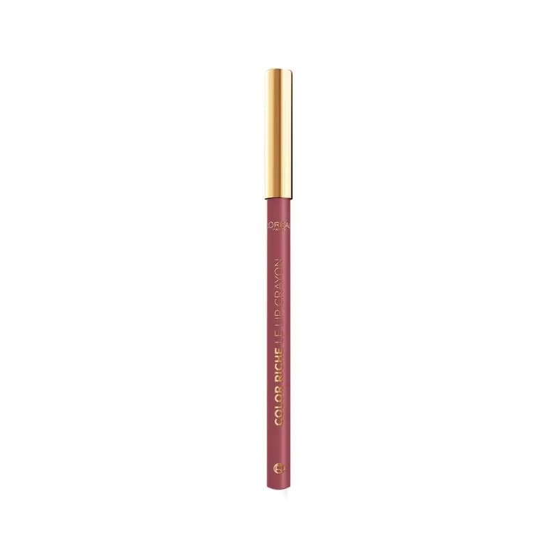 Delineador De Labios L'Oréal Paris Color Riche Le Lip Crayon Bois de Rose