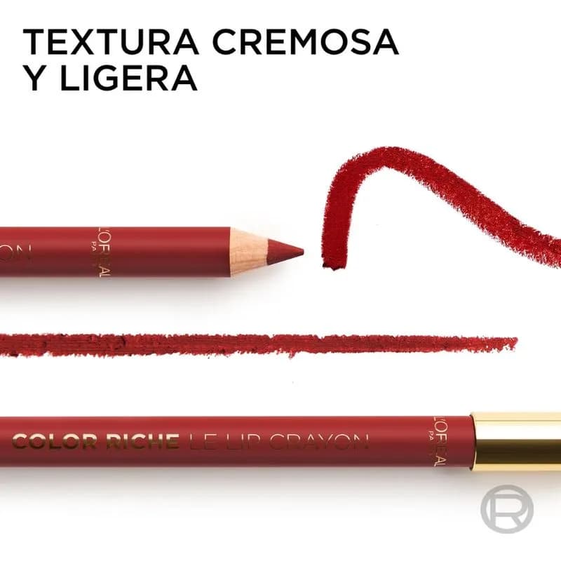Delineador De Labios L'Oréal Paris Color Riche Le Lip Crayon Beige a Nu