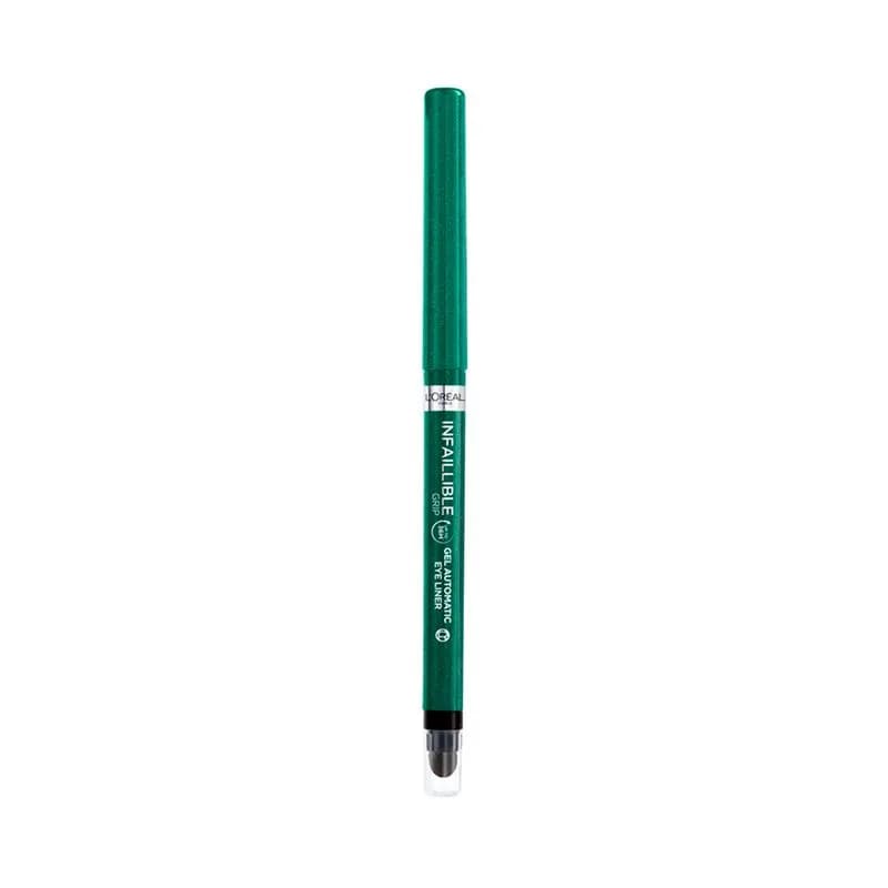 Delineador de Ojos L'Oréal Paris Infaillible Gel Liner Color Tono Esmerald Green