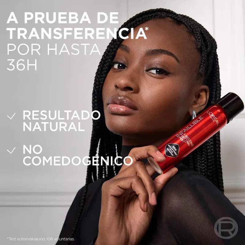 Fijador de Maquillaje Infaillible Setting Spray de L´Oreál Paris