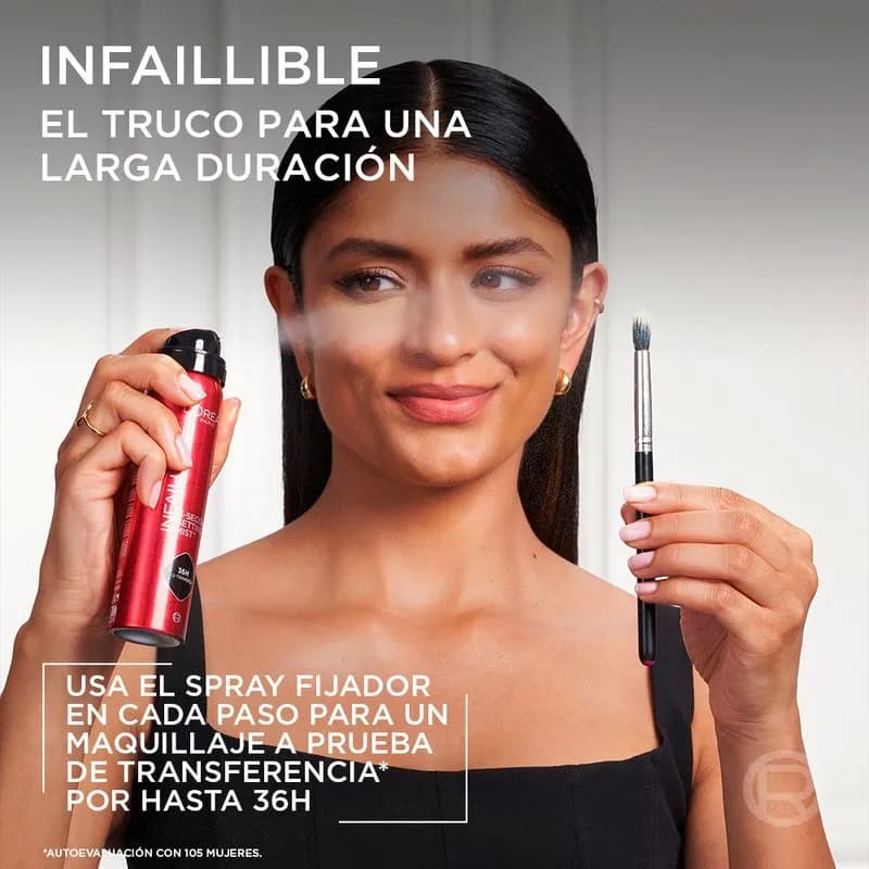 Fijador de Maquillaje Infaillible Setting Spray de L´Oreál Paris