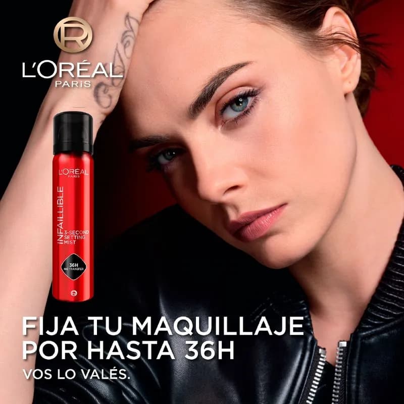 Fijador de Maquillaje Infaillible Setting Spray de L´Oreál Paris