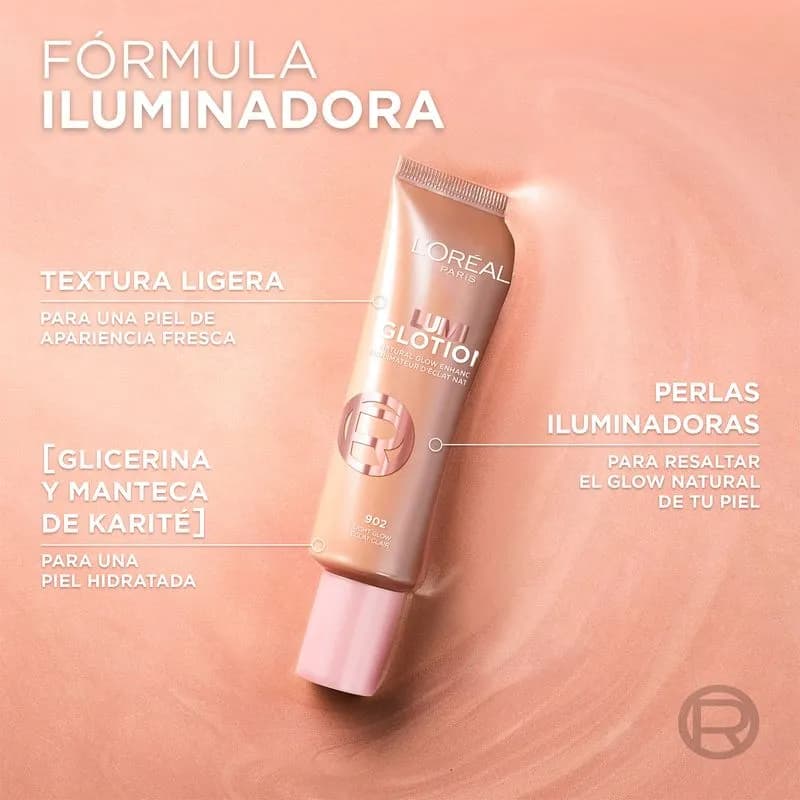 Iluminador Líquido L'Oréal Paris Lumi Glotion Deep Glow