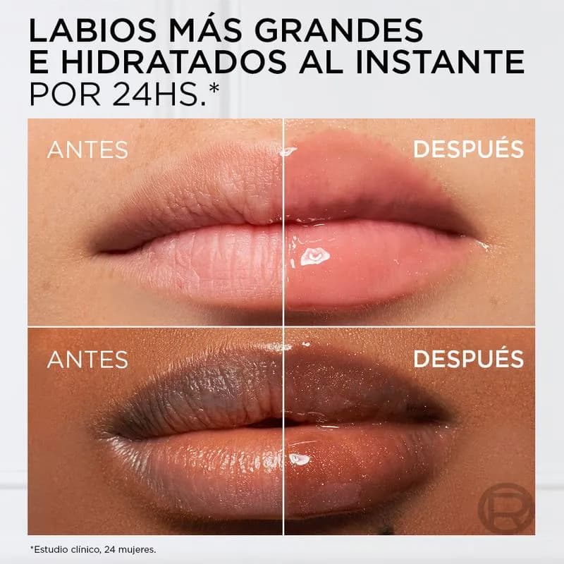 Brillo Labial Voluminizador L´Oréal Paris Plump Ambition Worth It