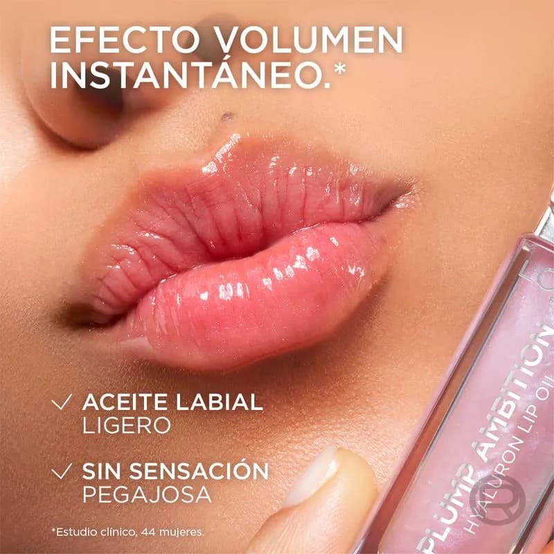 Brillo Labial Voluminizador L´Oréal Paris Plump Ambition Nude Macaron