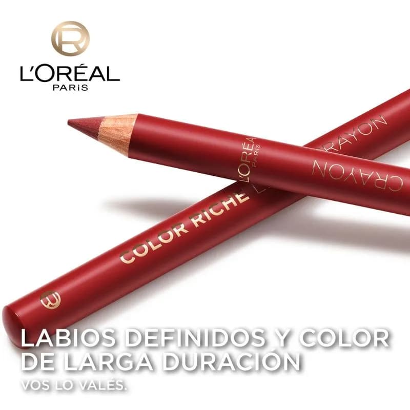 Delineador De Labios L'Oréal Paris Color Riche Le Lip Crayon Le Rouge Paris
