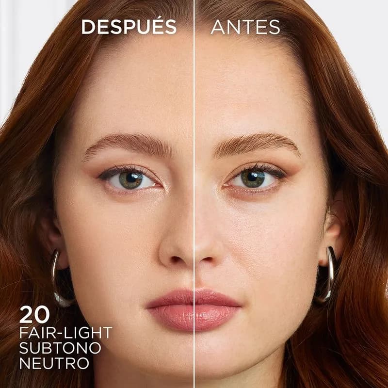 Base de Maquillaje y Corrector 2 en 1 L'Oréal Paris Infaillible Skin Ink Tono 20