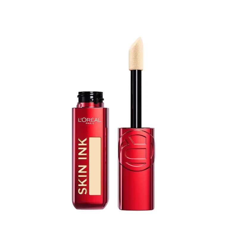 Base de Maquillaje y Corrector 2 en 1 L'Oréal Paris Infaillible Skin Ink Tono 100
