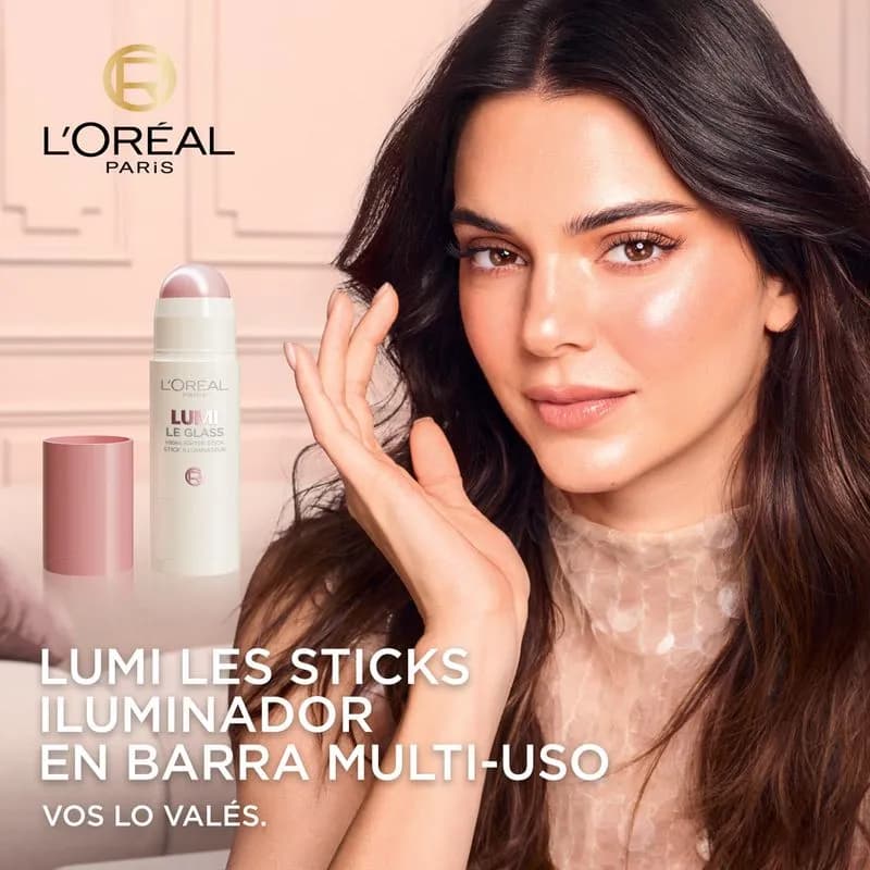 Iluminador en barra Lumi Les Sticks Pink Ballet