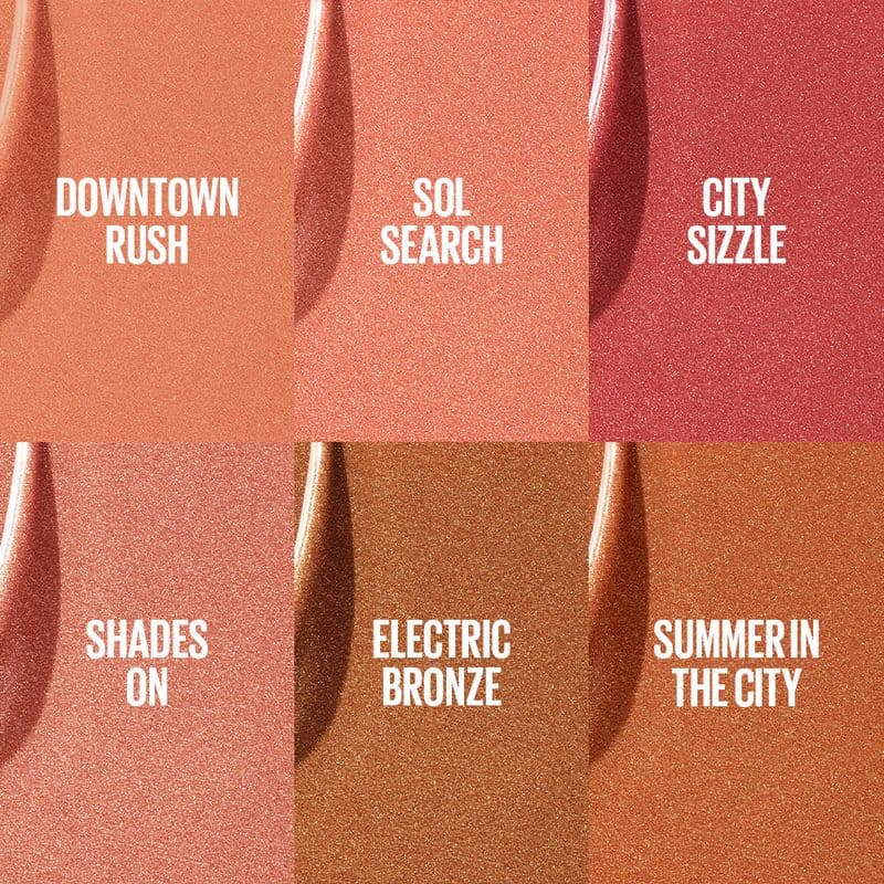 Rubor Maybelline Sunkisser Tono City Sizzle