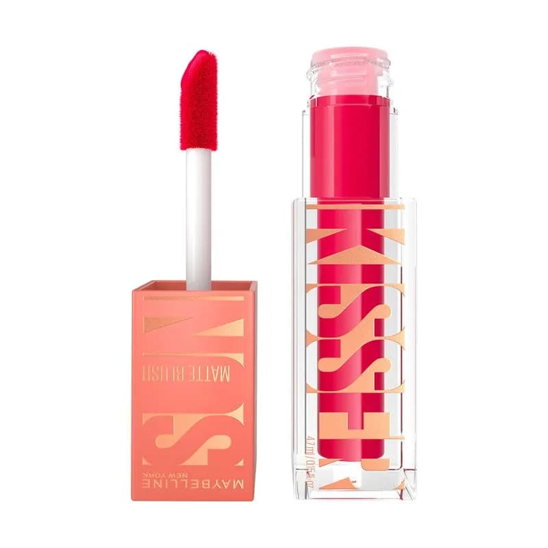 Rubor Líquido Maybelline Sunkisser Matte Blush Hot Pink Summer