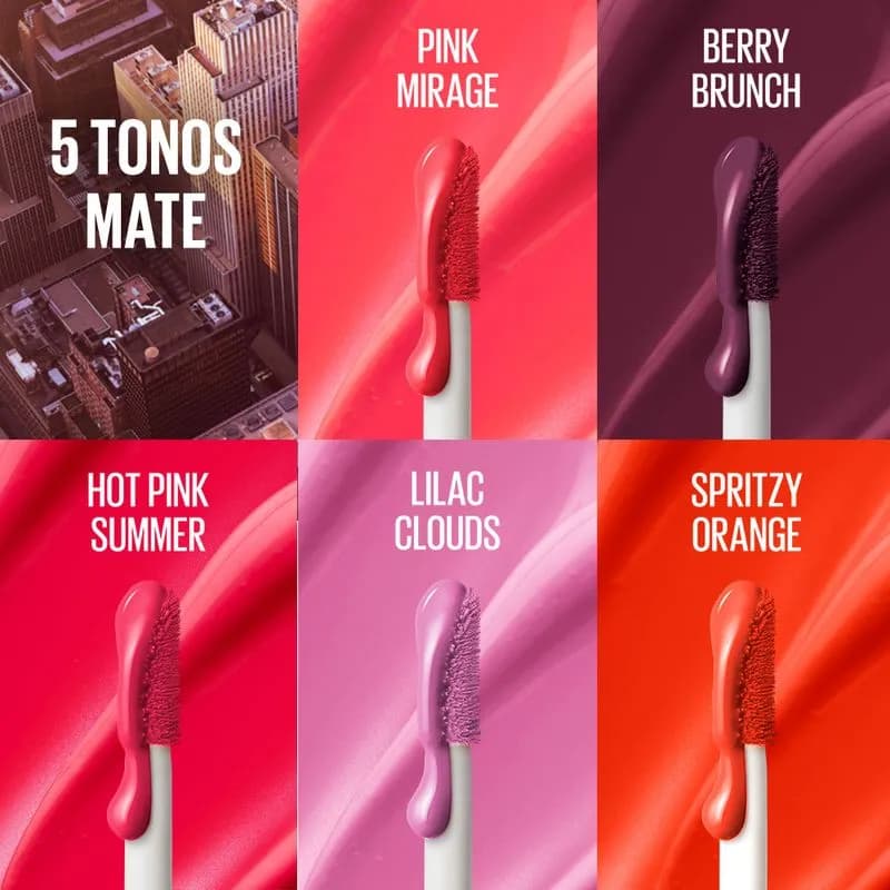 Rubor Líquido Maybelline Sunkisser Matte Blush Berry Brunch