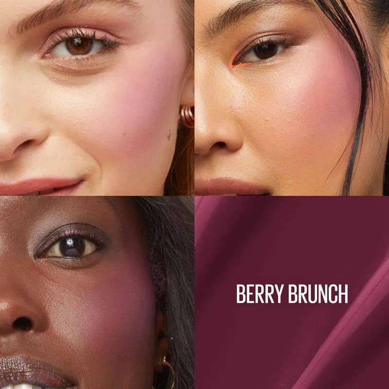Rubor Líquido Maybelline Sunkisser Matte Blush Berry Brunch
