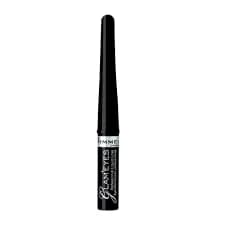 Delineador De Ojos Liquido Rimmel London Glameyes Blackglamour 001 x4ml.