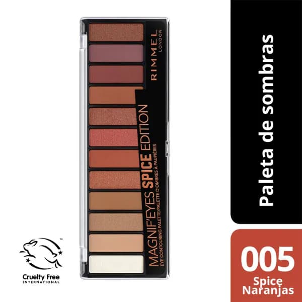 Sombras Rimmel Magnifeyes Heat Palette 005 *New Julio - Regular