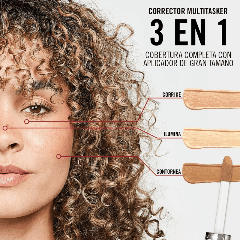 Corrector Líquido Rimmel Multi Tasker Concealer 050