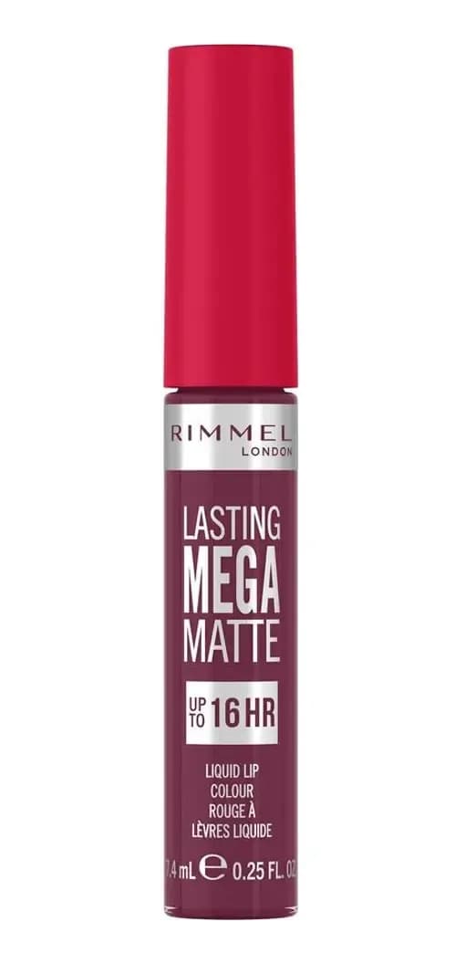 Labial Líquido Rimmel Lasting Mega Matte Color 940 Rock Me Purple