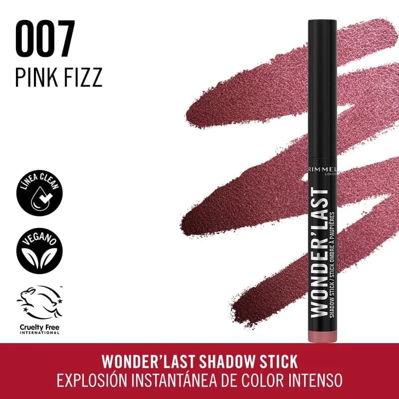 Wonder'Last Shadow Stick 007 Pink Fizz