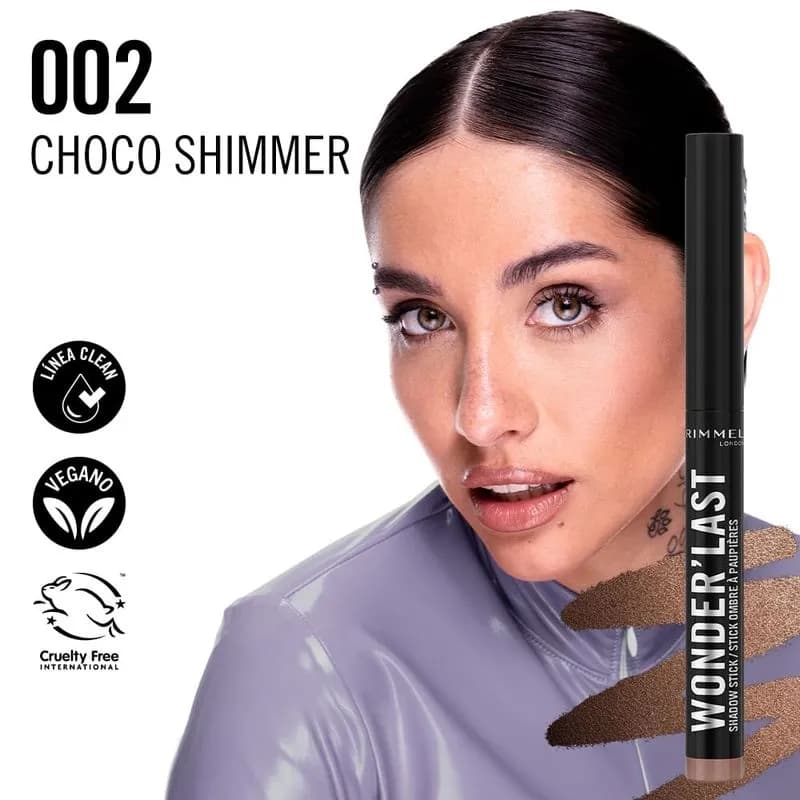 Wonder'Last Shadow Stick 002 Choco Shimmer