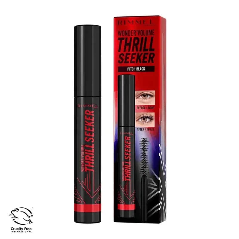 Máscara De Pestañas Thrill Seeker Pitch Black