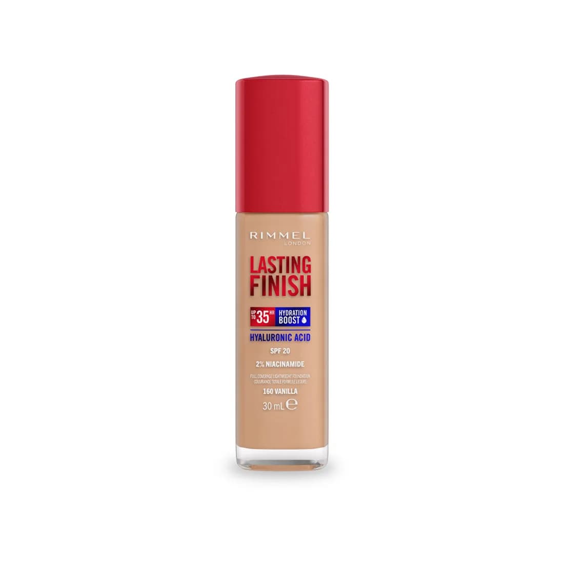 Base Maquillaje Rimmel London Lasting Finish Hydra Boost 160 x30ml