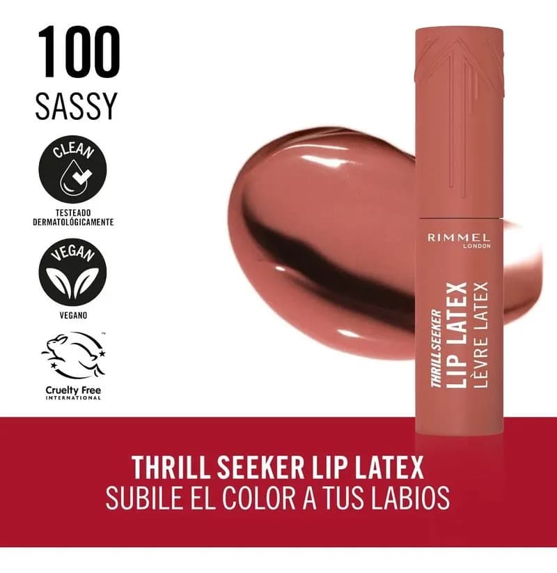 Thrill Seeker Lip Latex - 100 Sassy