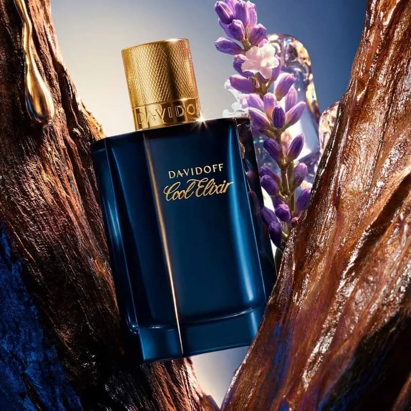 DAVIDOFF Men's Cool Elixir Parfum 3.4 oz Fragrances EDP x 100ml.