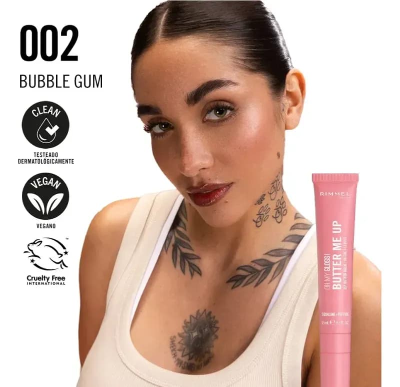 Brillo Labial Oh My Gloss Butter Bubble Gum