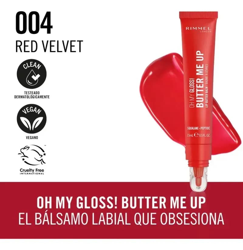 Brillo Labial Oh My Gloss Butter Red Velvet