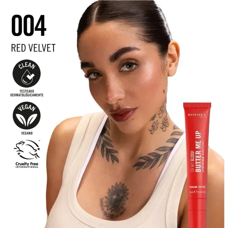 Brillo Labial Oh My Gloss Butter Red Velvet