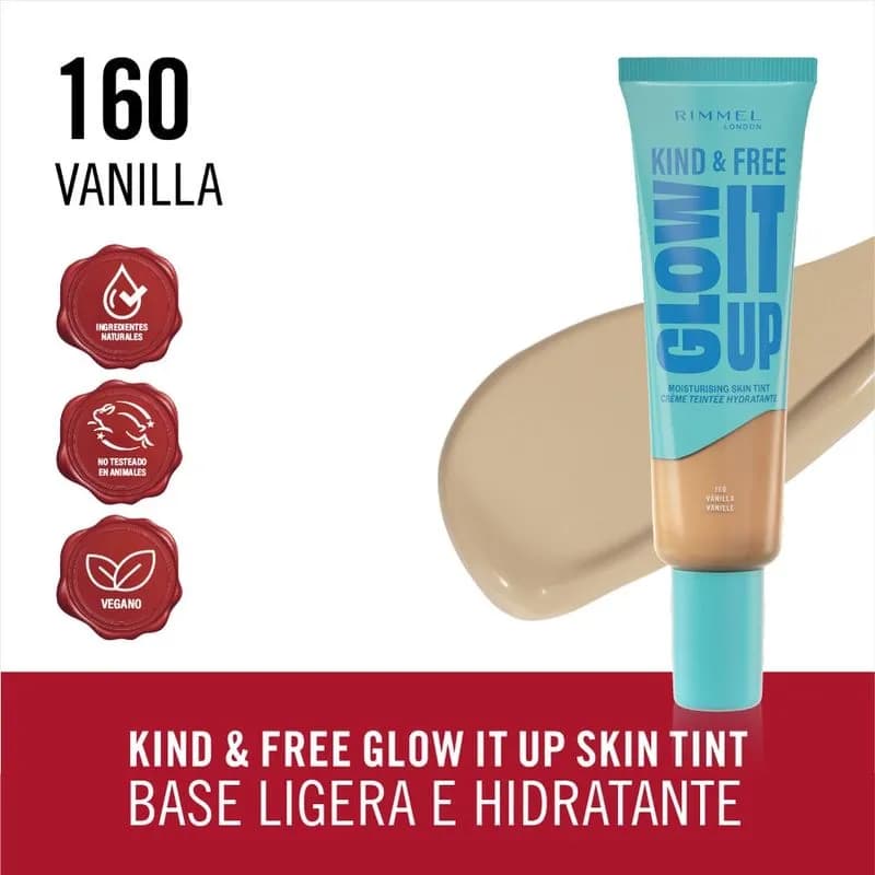 Hidratante Kind & Free Glow It Up 160 Vanilla