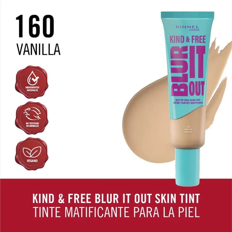 Base matte Kind & Free 160 Vanilla
