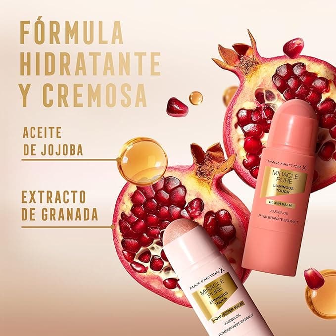Miracle Pure Luminous Touch Balm Colorete - 30 - Blushing Petal x 6grs.