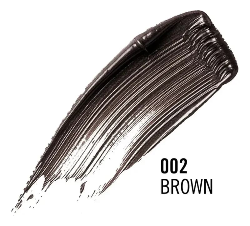 Máscara De Pestañas Megalift Black Brown 002
