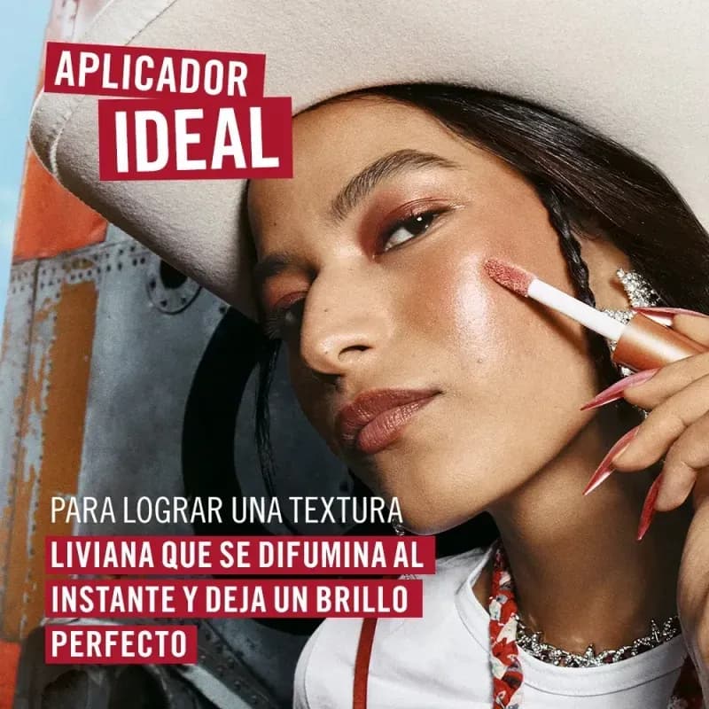 Rubor Líquido Rimmel London Turbocharged Glow 003 Main Char