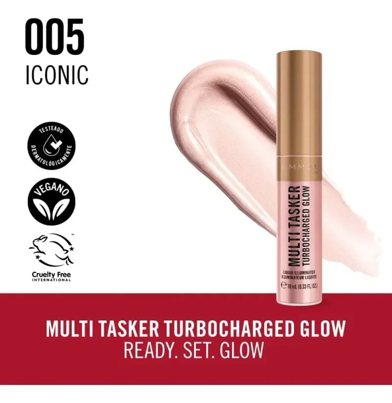 Rubor Líquidor Turbocharged Glow 005 Iconic